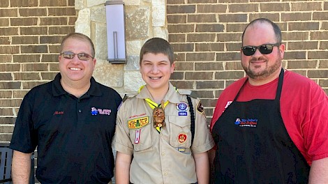 Matt Palmer, Dawson Palmer, Mike Carlton