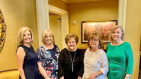Kellie Vestal, Linda Clem, Ann Renfro, Becky Clem, Mary Ann Davis