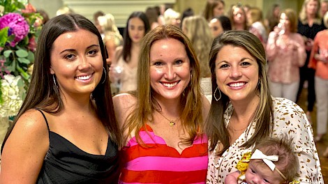Mary Claire Paddock, Karrah Dickenson, Claire and Finley Wilson