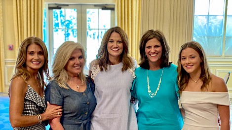 Kim Oubre, Hannah Addinton, Debbie Whitten, Dena McCord, Hensley Whitten
