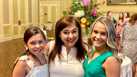 Spencer Francis, Tonja and Helen Clark Hays