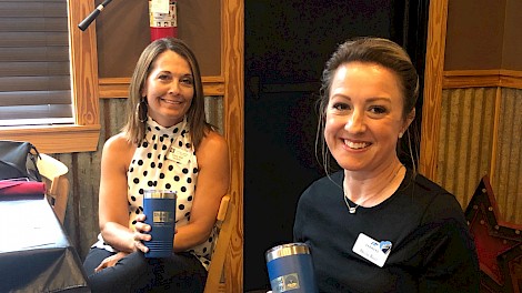 Darla Wilf and Nicole Raley