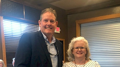 Mark Bledsoe and Patricia Cunningham