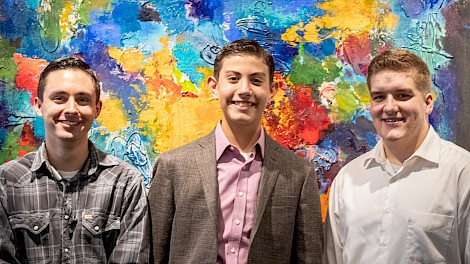 Dallas Watts, Levi Raymond, Lukas McClain