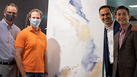 Kevin King, Dr. Zach King, Joseph and Levi Raymond