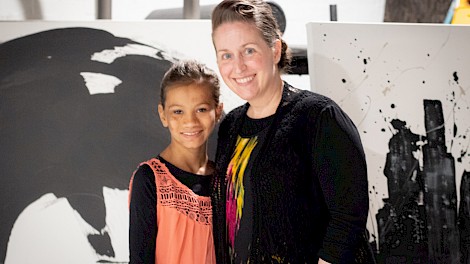 Mailey Raymond and Michelle McClain