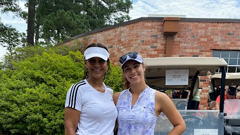 LaMesa Reid and Samantha Stancato