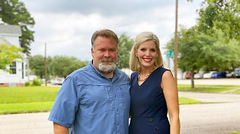 Doug Bowers and Kelley Crisp