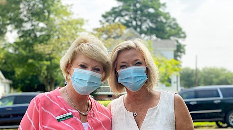Debra Moore and Sara Weber