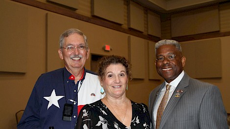 Dr. Chuck and Susan Blankenship, Lt. Col. Allen West