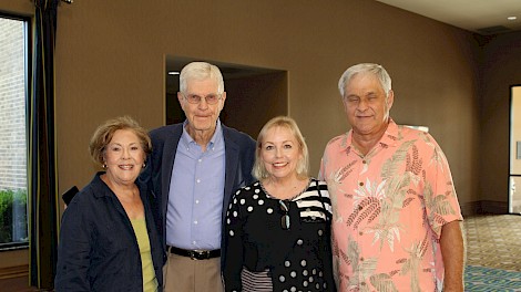 Jean Alston, Dr. Tom Alston, Cathy Lee, Chuck Gardner