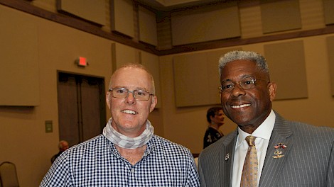 J.P. Welsch and Lt. Col. Allen West