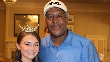 Miss Teen Texarkana Twin Rivers’ Gracie Britton and Dennis Washington