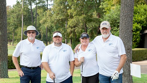 Harold Murk, Jerry McCarty, Debbie and Roger Sheppard