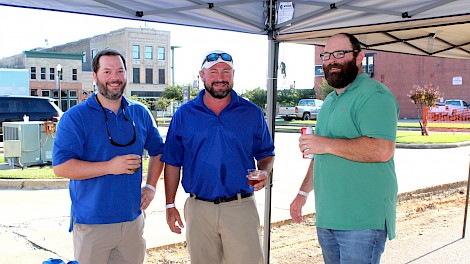 Dr. Chad Patterson, Tim Asimos, Brandon Rampy