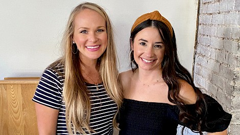 Jessica Bolton and Megan Griffin