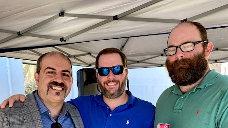 Dr. Hesham Hazin, Dr. Chad Patterson, Brandon Rampy