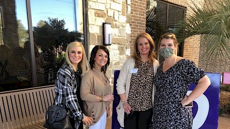 Sarah Carpenter, Amanda Graham, Christiane Irvin, Madeleine Russell
