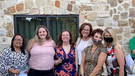 Liliana Luna, Bethany Gaddy, Destiny Carter, Cindy Thomas, Sonja Hubbard, Lisa Sitterley