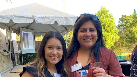 Yuliana Gonzalez and Jennifer Davis