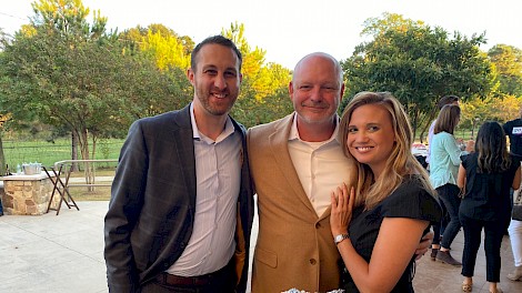 Jason Ross, Jimmy Anderson, Cassie Blackburn