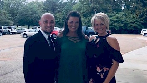 Richard with Chris Stinson and Heather Sisson at Northridge Country Club