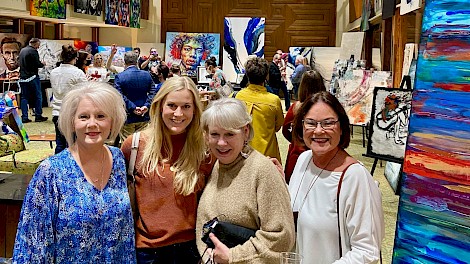 Jerrie Raney, Brooke Fitts, Terrie Arnold, Sally Stuart