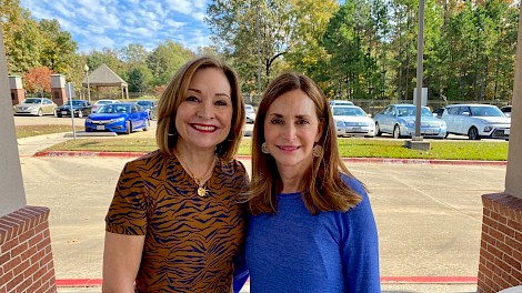 Jeanie Conway and Stephanie James