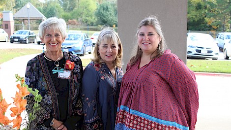 Mary Jane Orr, Gayle Wright, Melissa Wright Harris