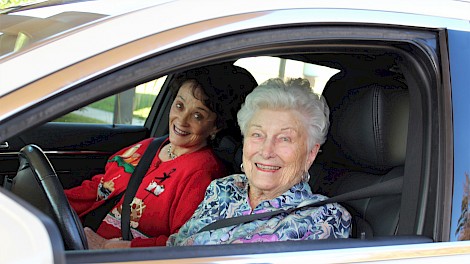 Betty Jo Hayes and Lucille Cook