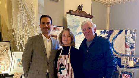 Joseph Raymond, Jeanne and Alan Harrel