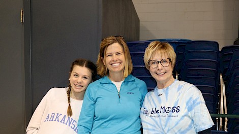 Hadley and Allison Moss, Karen Green