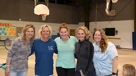 Alix Matteson, Gay Moss, Karrah Dickeson, Rachel Rhodes, Amanda Willis