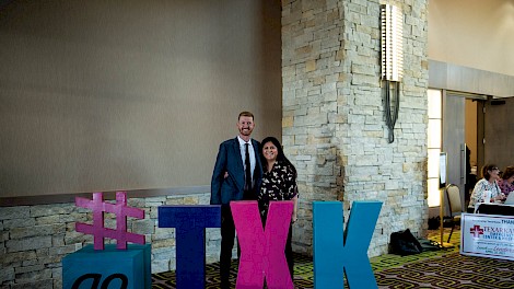 Scott Felps and Dr. Jennifer Davis