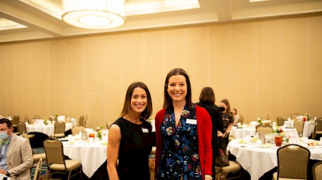 Laura Lile and Rachael Potter
