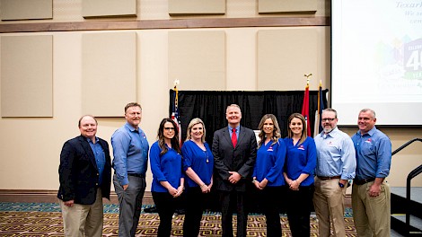 Dr. Kyle Groom, Dr. William Kelley, Kyndel Griffith, Cindy and Dr. Matt Young, Brooke Marshall, Amy Mascoe, Dr. Erik Jacobsen, Dr. Dean Bowman