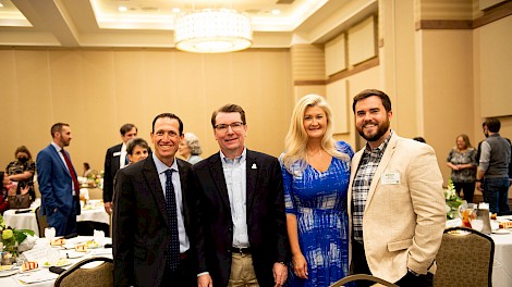 Dr. Joseph Fratesi, Rob and Lisa Sitterley, Mason White