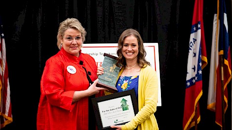 Mary Ellen Young and Angela Coston