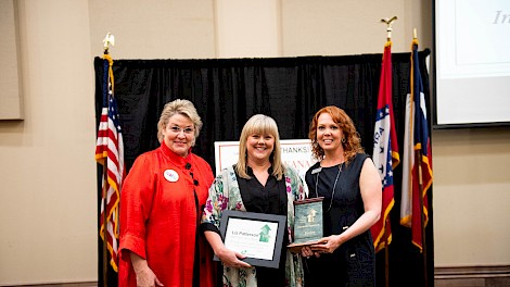 Mary Ellen Young, Liz Patterson, Kristie Dempsey