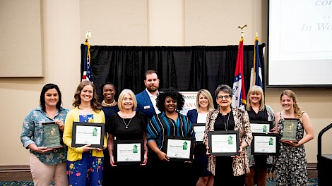 Wilbur Award Nominees- Danielle Tyndell, Angela Coston, Fazeka Barnes, Theresa Cowling, Russell Sparks, Cloris Hopkins, Brandy Eldridge, Francine Francis, Liz Patterson, Delia Tuttlebee