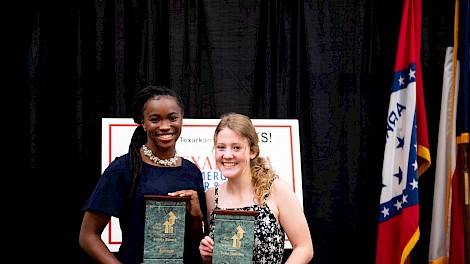 Fazeka Barnes and Delia Tuttlebee