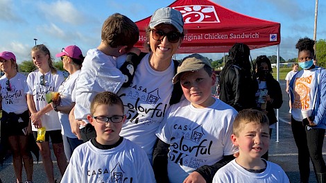 Levi, Isaiah, Libby, Isaac and Elijah White