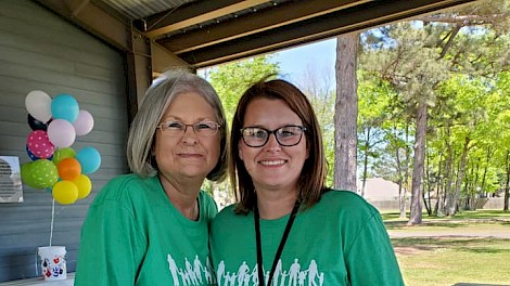 Carolyn Terry and Allison Thomas