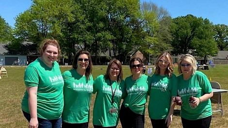Katelyn Herring, Melody Norton, Allison Thomas, Rachel Johnson, Madison Moody, Brenda Thomas
