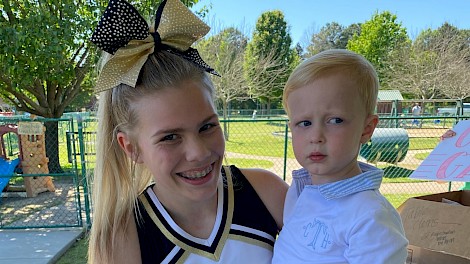 Mallory Guillot and Callen Thomas