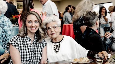 Kathryn Casias and JoAnn Ward