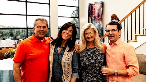 Mark and Jill Launius, Lisa and Rob Sitterley