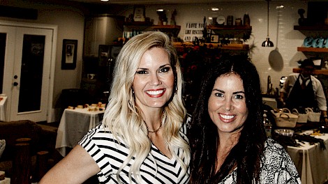 Amanda Barr and Jessica Rich