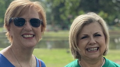 Cathy Long and Beth Pesek