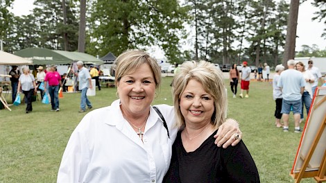 Robin Buchanan and Ann Harmon